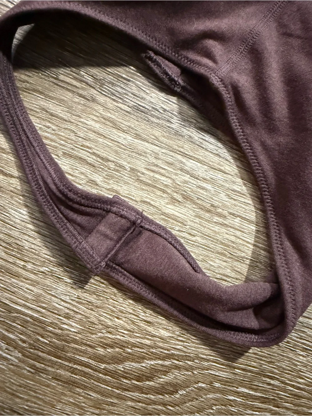 Vuori Halo Bodysuit Mahogany Heather
